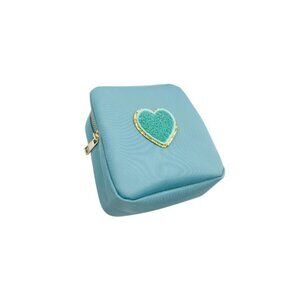 Heart It All Pouch Blue NWT